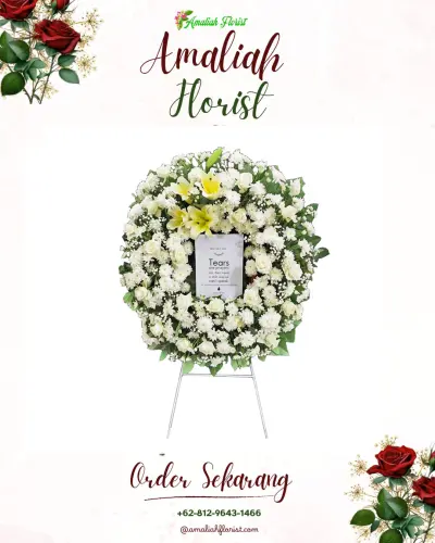 Krans Bunga Duka Cita jurumudi